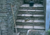 Stone steps and slabs, Bristol